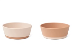 Liewood rose mix bowls Clarke silicone (2-pack)